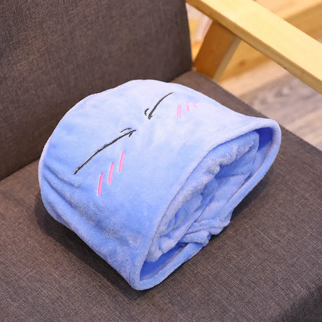 This enchanting cloak offers a whimsical blend of warmth & comfort with Smile. | If you are looking for more Slime  Merch, We have it all! | Check out all our Anime Merch now!