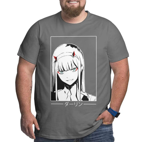 This T-shirt embodies the captivating presence of Zero Two | If you are looking for more Darling in the Franxx Merch, We have it all!| Check out all our Anime Merch now!