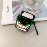 One Piece Zoro Silicone Earphone Case