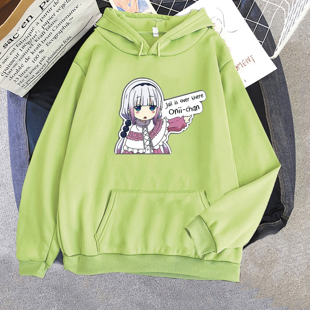 Miss Kobayashi's Dragon Maid Hoodie Kanna Kamui