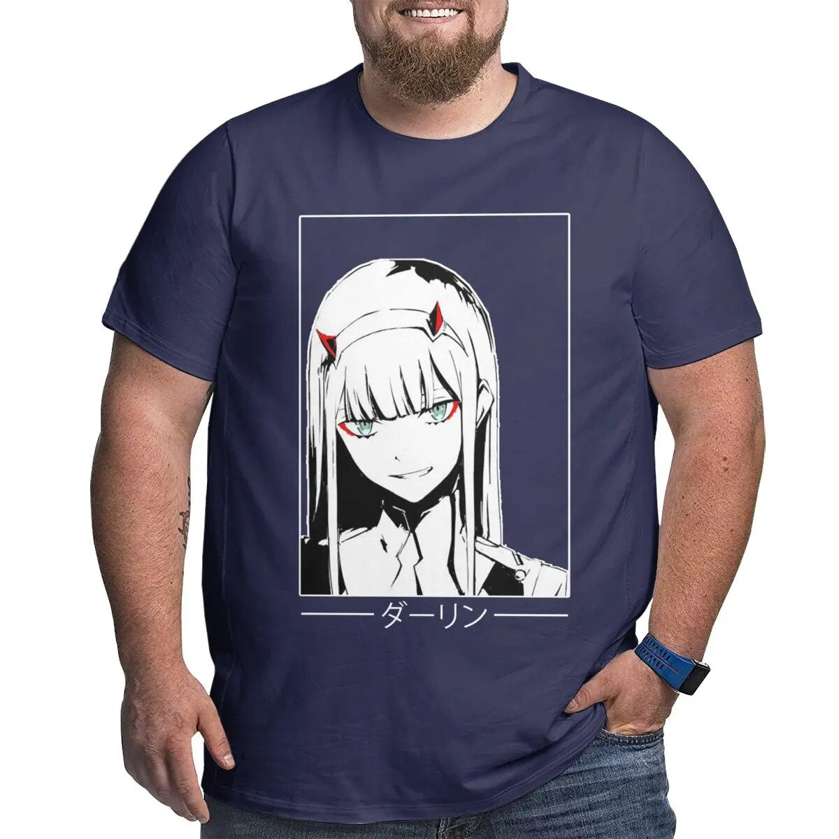 This T-shirt embodies the captivating presence of Zero Two | If you are looking for more Darling in the Franxx Merch, We have it all!| Check out all our Anime Merch now!