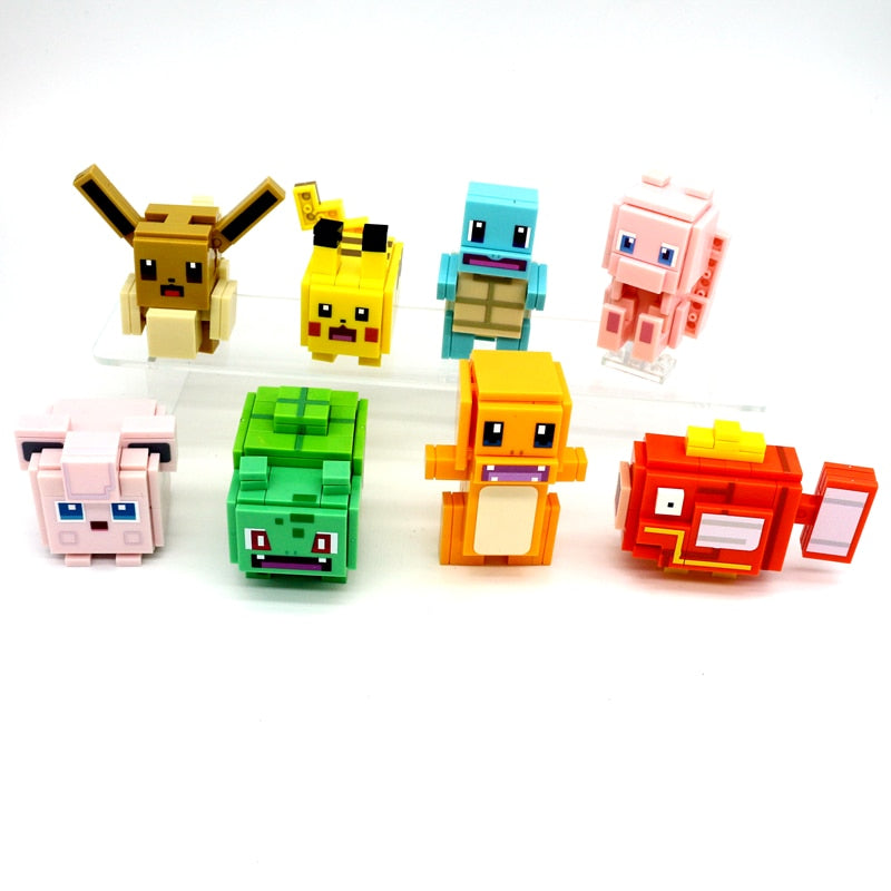 Legendary Pokemon Block Figures