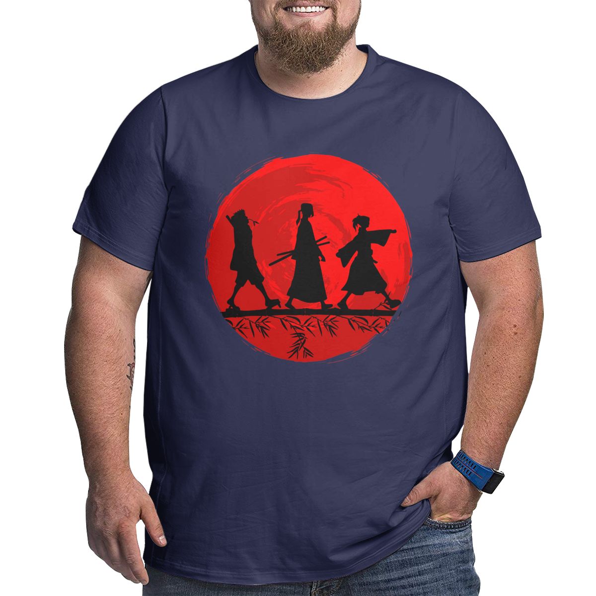 Samurai Champloo Big and Tall Tees