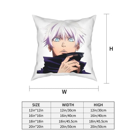 Stay Comfortable & Show of your love with our Satoru Gojo Anime Pillow | If you are looking for more Jujutsu Kaisen , We have it all! | Check out all our Anime Merch now!