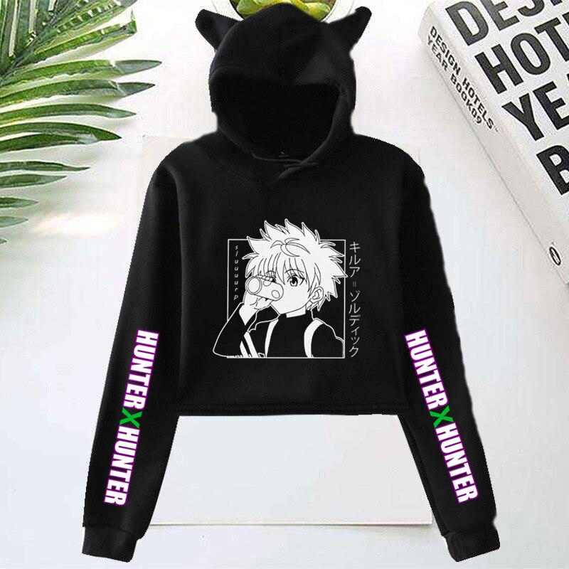 Hunter X Hunter Cropped Hoodie