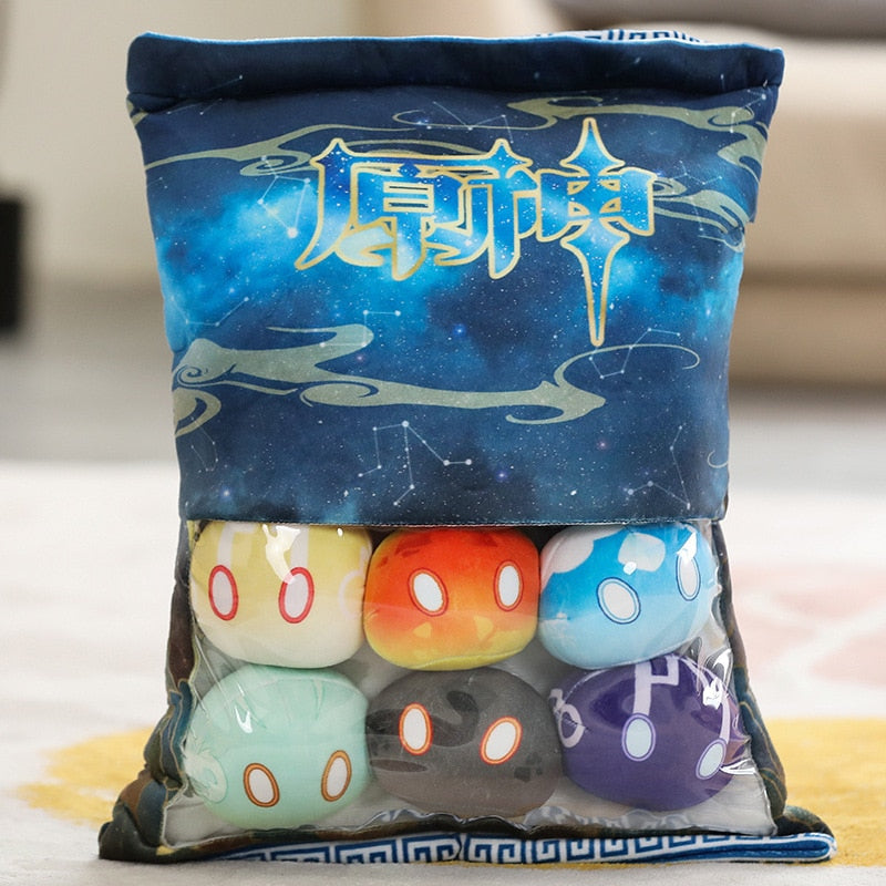 Anime Lovers' Soft Stuffed Mini Pillow Cushions