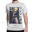 This T-shirt embodies the captivating presence of Saber  | If you are looking for more Fate Stay Night Merch, We have it all!| Check out all our Anime Merch now!