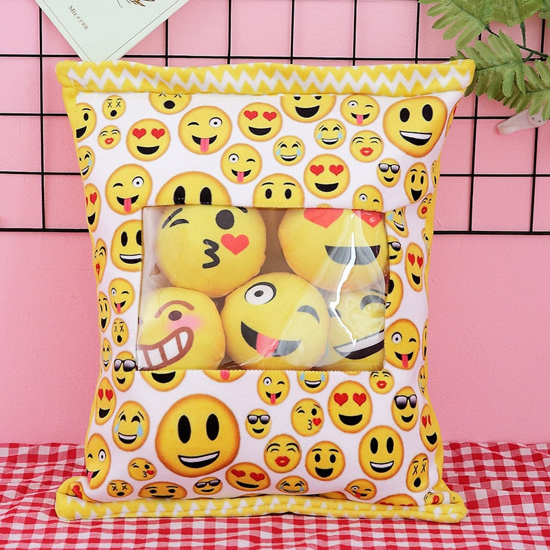 Anime Lovers' Soft Stuffed Mini Pillow Cushions