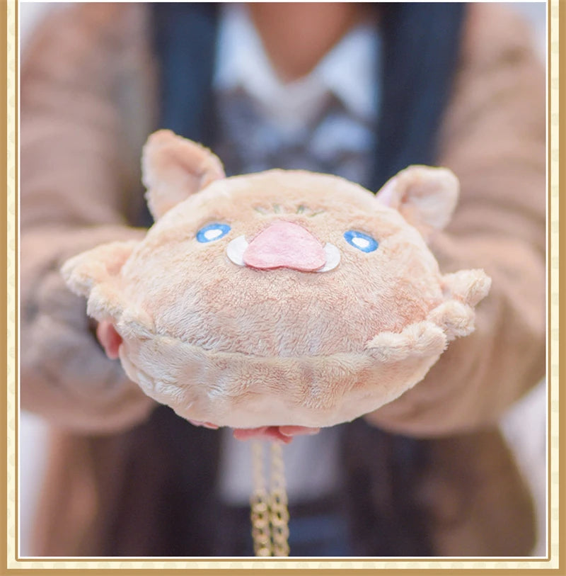 This bag is a statement piece that combines the quirky charm of Inosuke's boar head with the functionality of a daily handbag. If you are looking for more Demon Slayer Merch, We have it all! | Check out all our Anime Merch now!