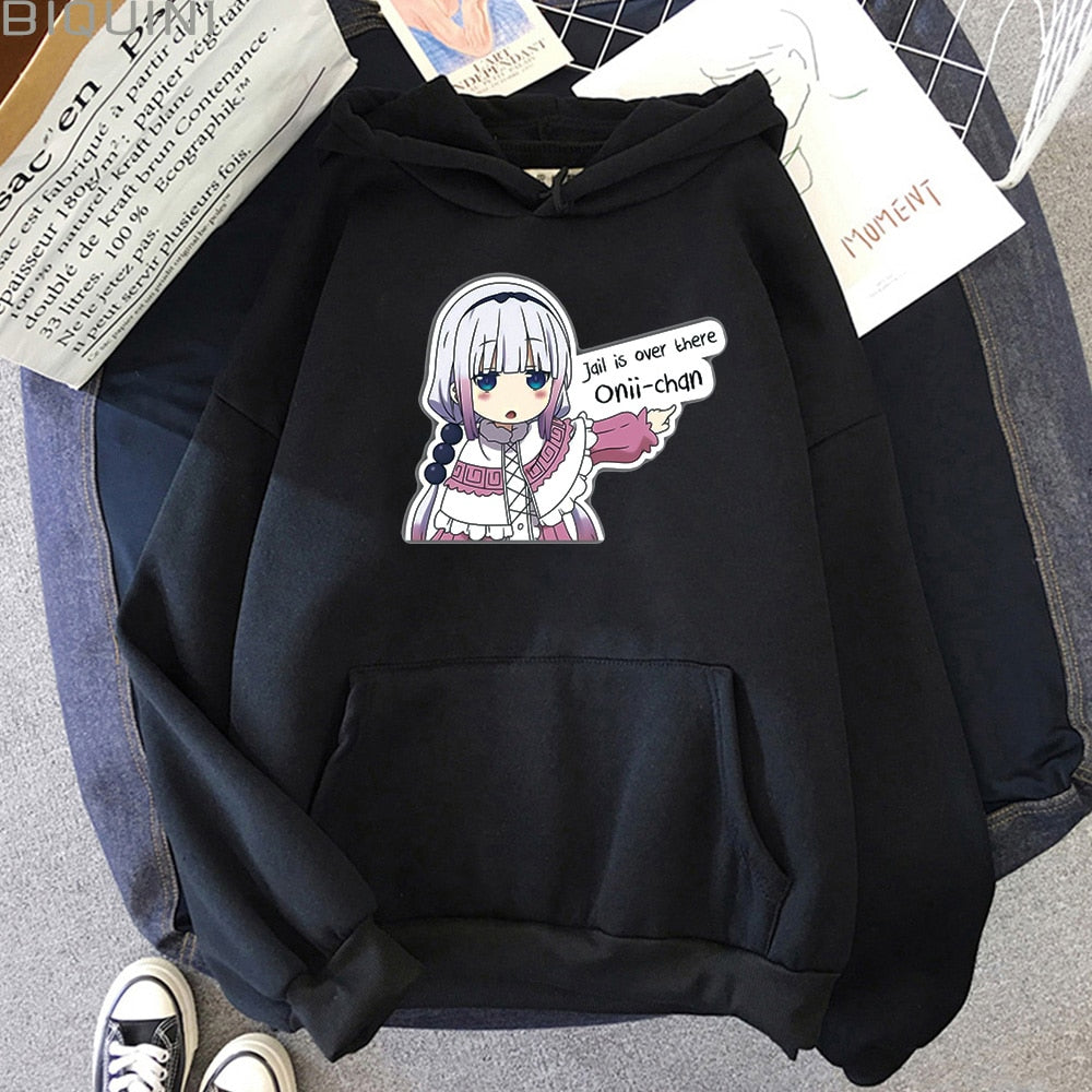 Miss Kobayashi's Dragon Maid Hoodie Kanna Kamui