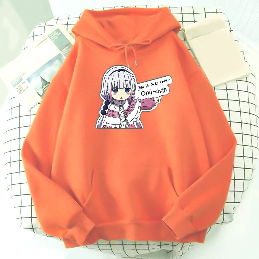 Miss Kobayashi's Dragon Maid Hoodie Kanna Kamui