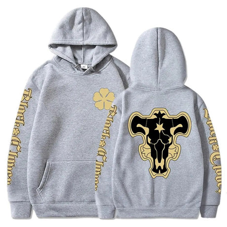 This hoodies captures the magic of Black Bull. If you're looking for more Black Clover merch, we have it all! Check out our anime merch now—free shipping!