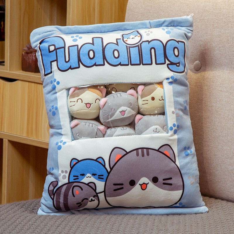 Anime Lovers' Soft Stuffed Mini Pillow Cushions