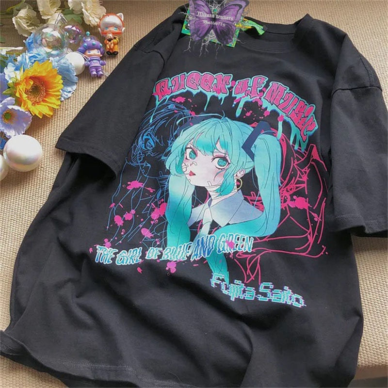 Hatsune Miku oversized tee