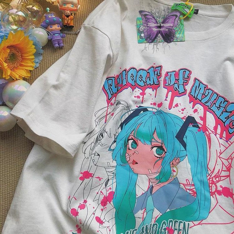 Hatsune Miku oversized tee