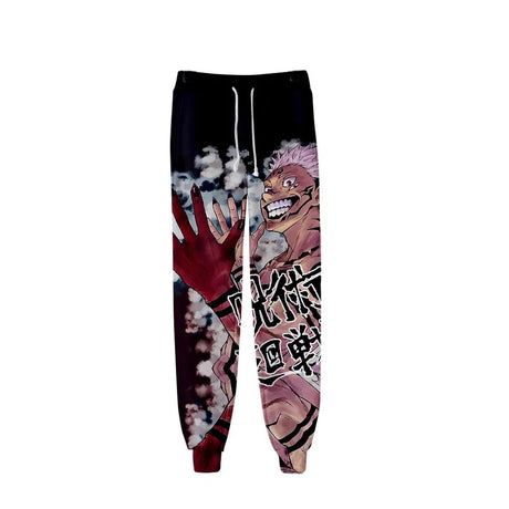 Look no further than our exclusive Jujutsu Kaisen Sweatpants. If you are looking for more Jujutsu Kaisen Merch, We have it all! | Check out all our Anime Merch now!