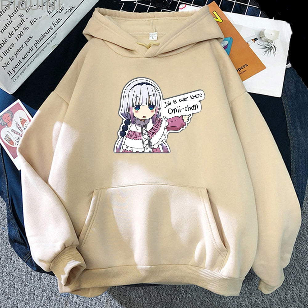 Miss Kobayashi's Dragon Maid Hoodie Kanna Kamui