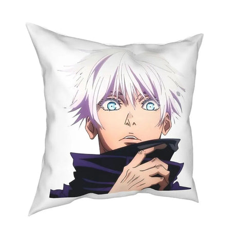 Stay Comfortable & Show of your love with our Satoru Gojo Anime Pillow | If you are looking for more Jujutsu Kaisen , We have it all! | Check out all our Anime Merch now!