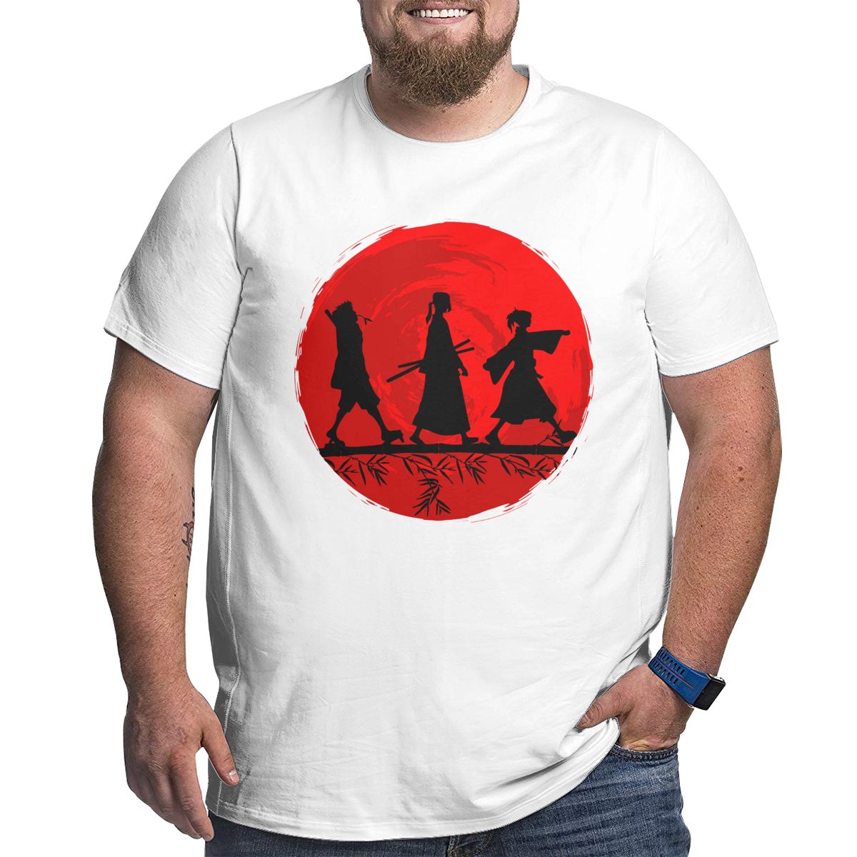 Samurai Champloo Big and Tall Tees