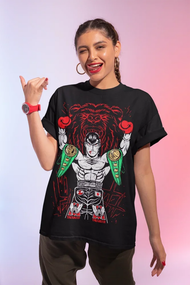 Channel the power and determination of Genji Kamogawa  with this bold and dynamic tee.  If you are looking for more Hajime No Ippo Merch, We have it all! | Check out all our Anime Merch now!