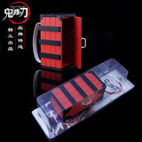 Demon Slayer Cosplay Kimetsu No Yaiba Kamado Tanjirou Agatsuma Zenitsu Hashibira Inosuke Kamado Nezuko Box Keychain Gift, everythinganimee