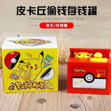 Pokemon Pikachu Coin Stealing Piggy Bank