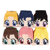 Sailor Moon Adult Cartoon Socks Set