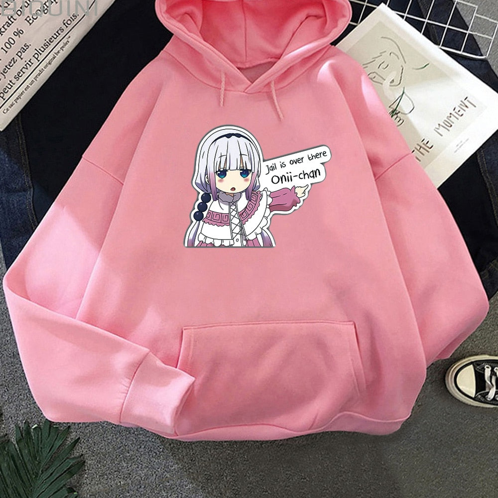 Miss Kobayashi's Dragon Maid Hoodie Kanna Kamui