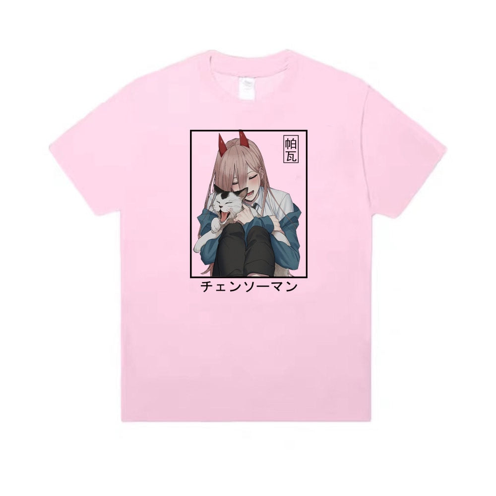 Chainsaw Man Power Oversized Tee