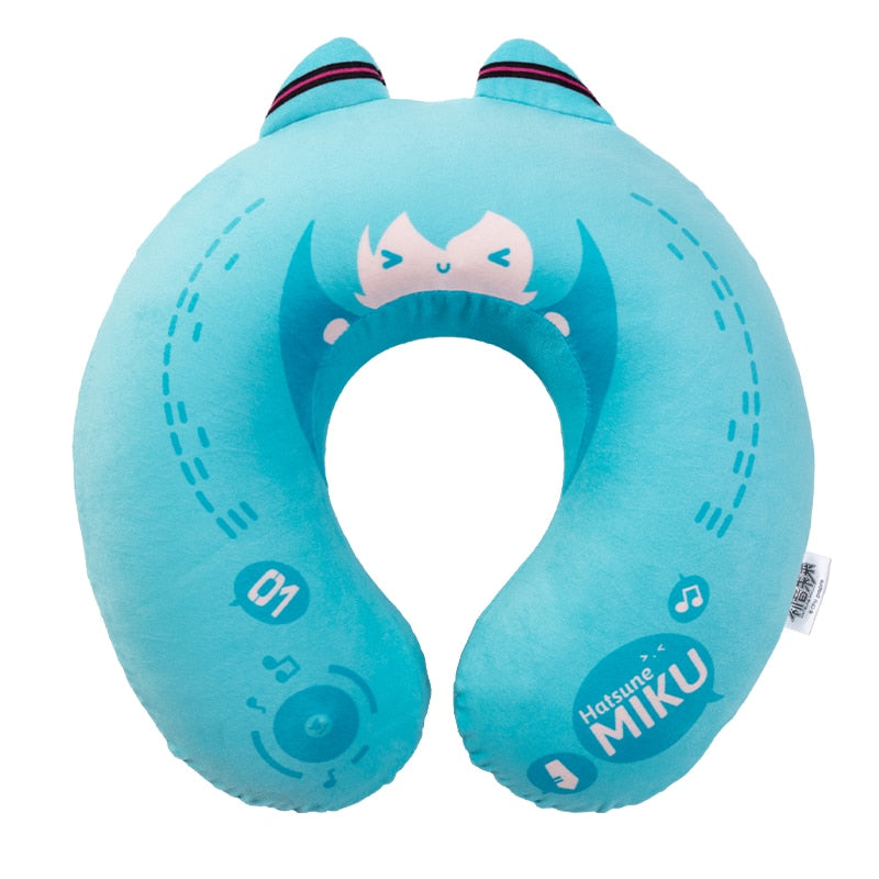 Hatsune Miku Cute U-Shaped Memory Foam Pillow