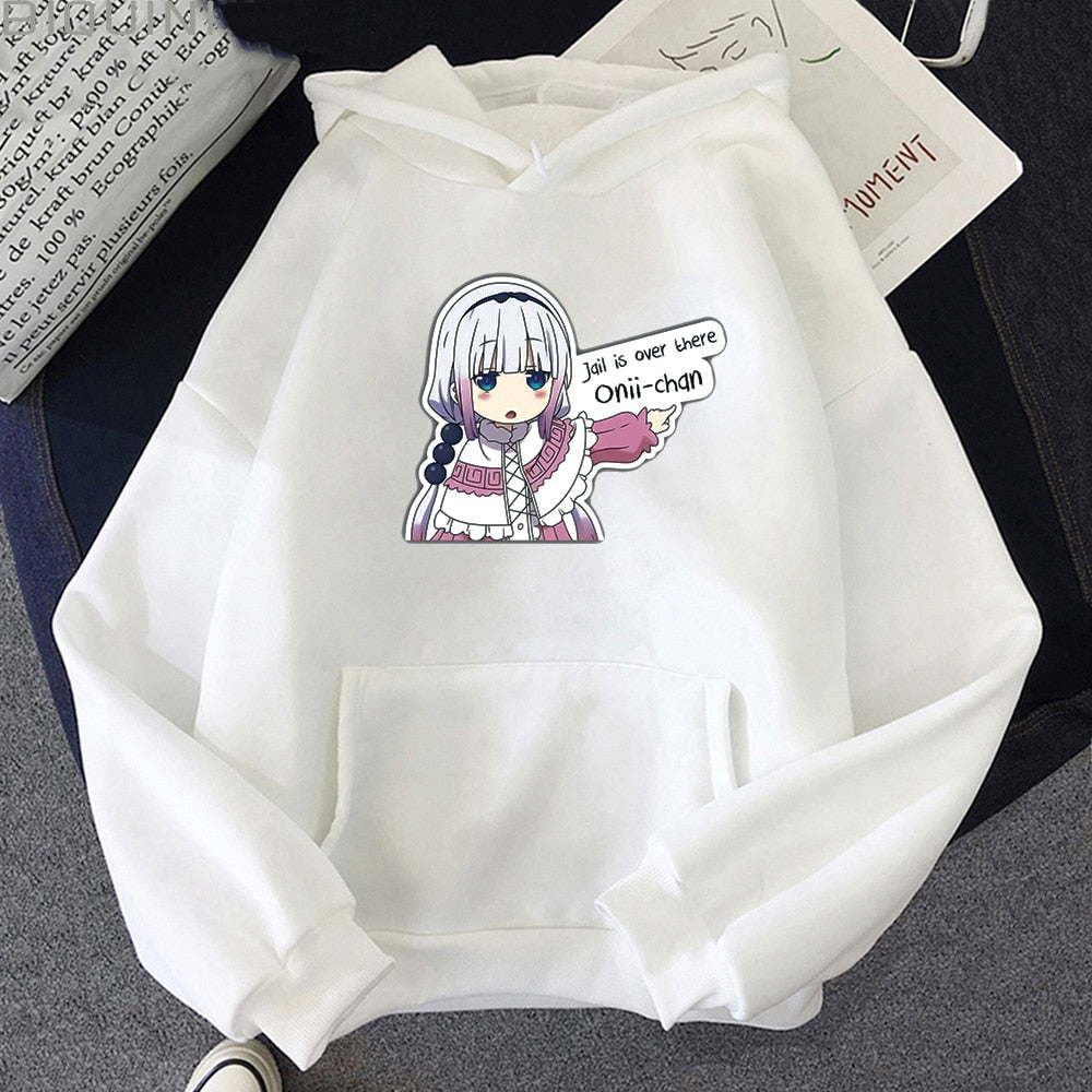 Miss Kobayashi's Dragon Maid Hoodie Kanna Kamui