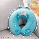 Japanese Anime Vocaloid Miku Cute U Shaped Memory Foam Pillow Neck Support Headrest Travel Soft Nursing Cushion Detachable Cover, everythinganimee