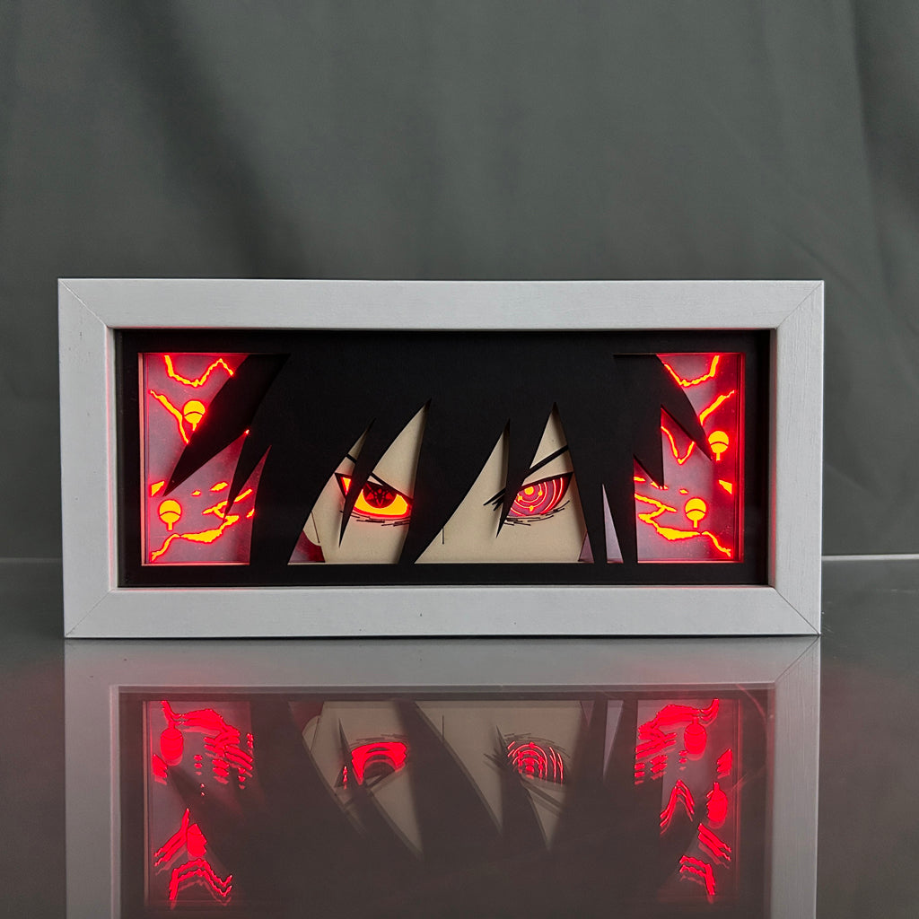 Anime Light Box Jujutsu Kaisen Sukuna Yuji Itadori Eye Face Lamp for Room  Decor Lightbox Manga 3d Papercut diy Table Lamp Wood - AliExpress