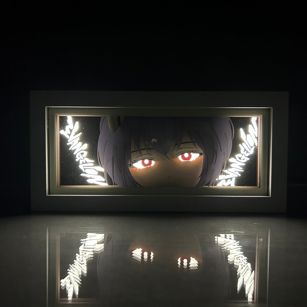 Anime Light Box Black Clover Asta Eye Face Lamp for Bedroom Decor Lightbox  3d | eBay
