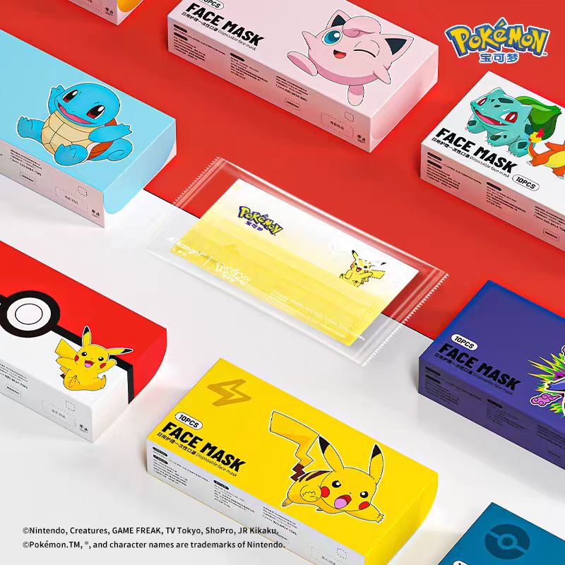 Pokemon Face Masks