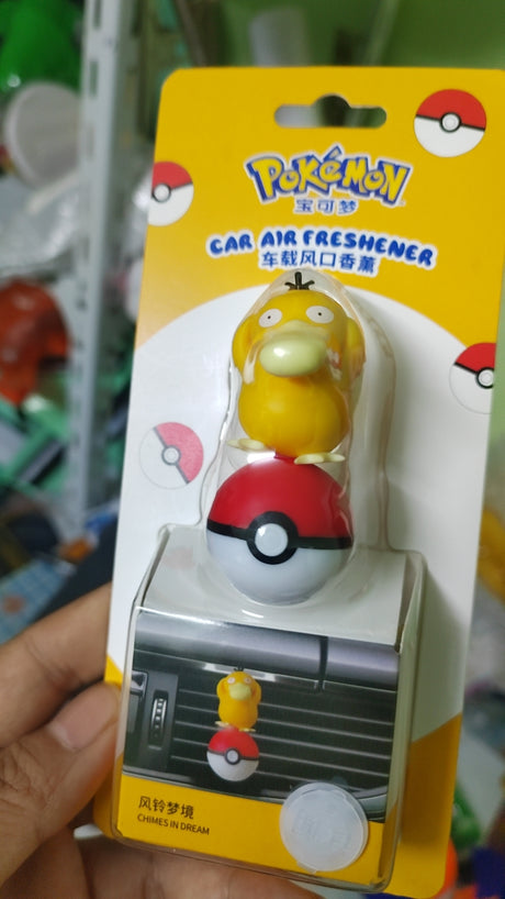 Upgrade your ride with our genuine Pokémon Air Fresheners from Japan, get Pikachu or Psyduck to ride along side you! | Here at Everythinganimee we have the coolest Anime Merch.