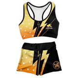 Demon Slayer Anime Gym Set – Sports Bra & Shorts