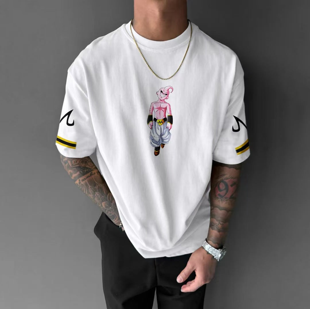 This tee captures the magic of Majin Buu. If you're looking for more Dragon Ball Z merch, we have it all! Check out our anime merch now—free shipping!