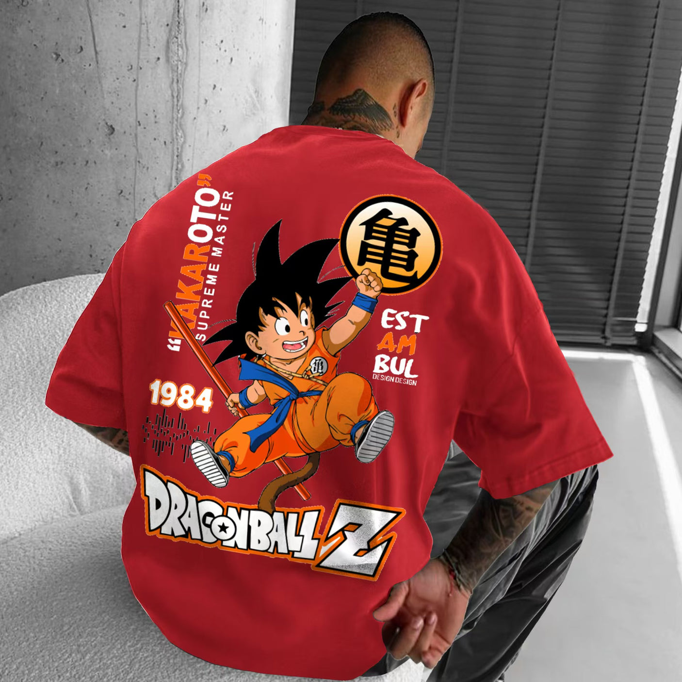 This tee captures the magic of Goku. If you're looking for more Dragon Ball Z merch, we have it all! Check out our anime merch now—free shipping!