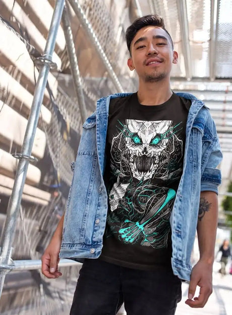 This tee showcase the love for Kaiju No. 8 with this fierce and striking graphic tee. If you are looking for more Kaiju No. 8 Merch, We have it all! | Check out all our Anime Merch now!