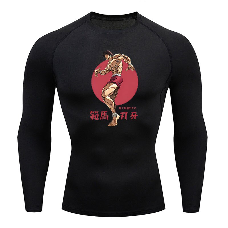 Baki Compression Long Sleeve Shirts