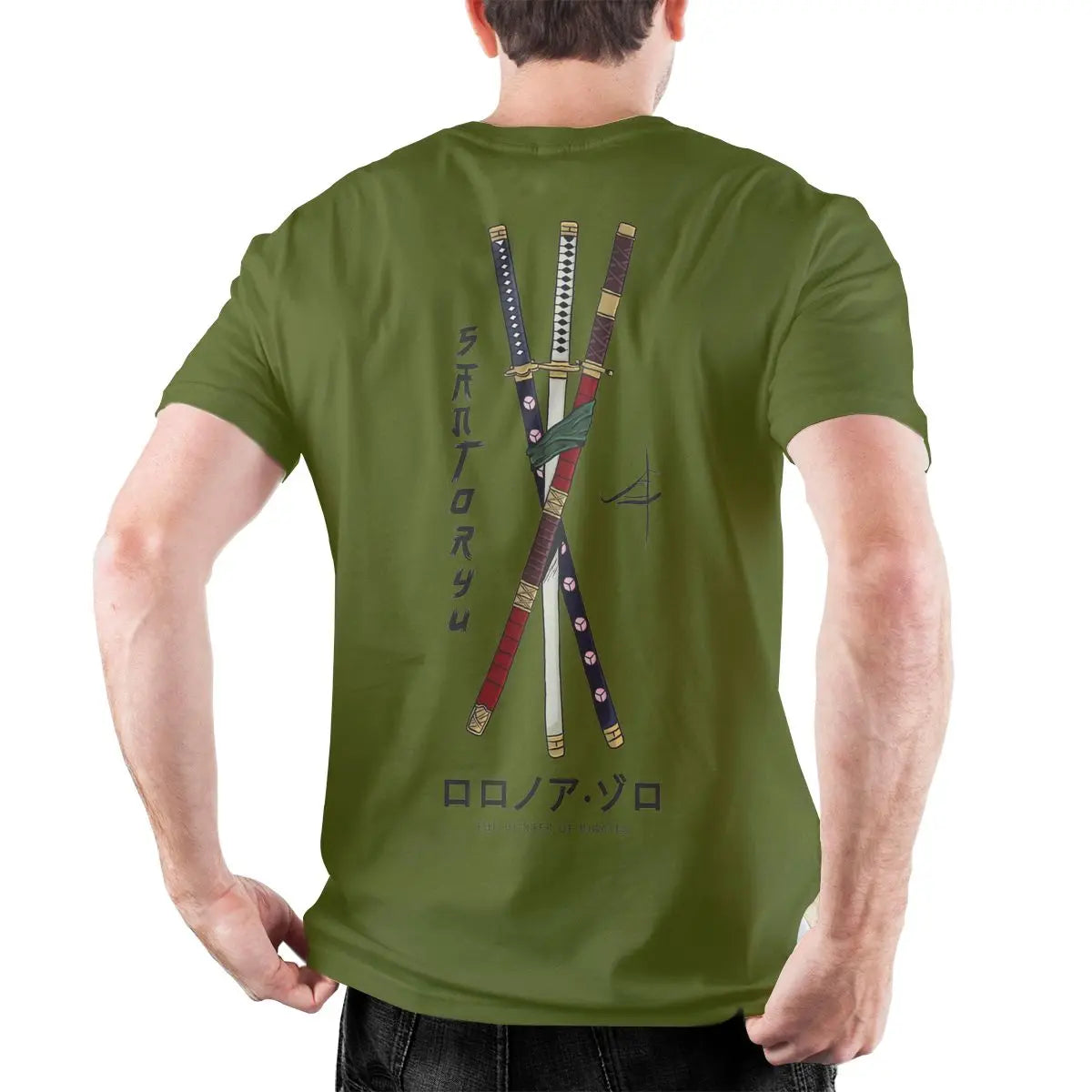 This tee captures the magic of Zoro. If you're looking for more One Piece merch, we have it all! Check out our anime merch now—free shipping!