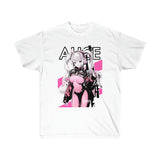 Here at Everythinganimee we have only the best anime merch! Free Global Shipping.
Show off your love for the game "Goddess of Victory: Nikke" with this bold and stylish Alice T-Shirt. Featuring a striking design of the character Alice in her iconic look, this tee is a must-have for fans of the game. 