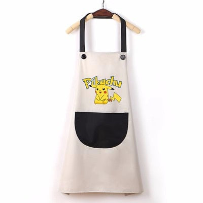 Anime Pokémon Pocket Monster Adult Cooking Baking Apron Cartoon Waterproof Cleaning Tool Household Pinafore Everythinganimee, anime merch, anime gear, anime, anime stuff, buy anime, Manga Otaku Cosplay Japan Animation Shonen Shoujo Seinen Shojo Mecha Fandom Subtitle Dubbed Fanart MyAnimeList MangaStream Studio Ghibli