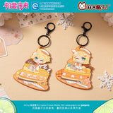 Hatsune Miku Keychain Pendant - Vocaloid Cosplay Rubber Key Chain Ring