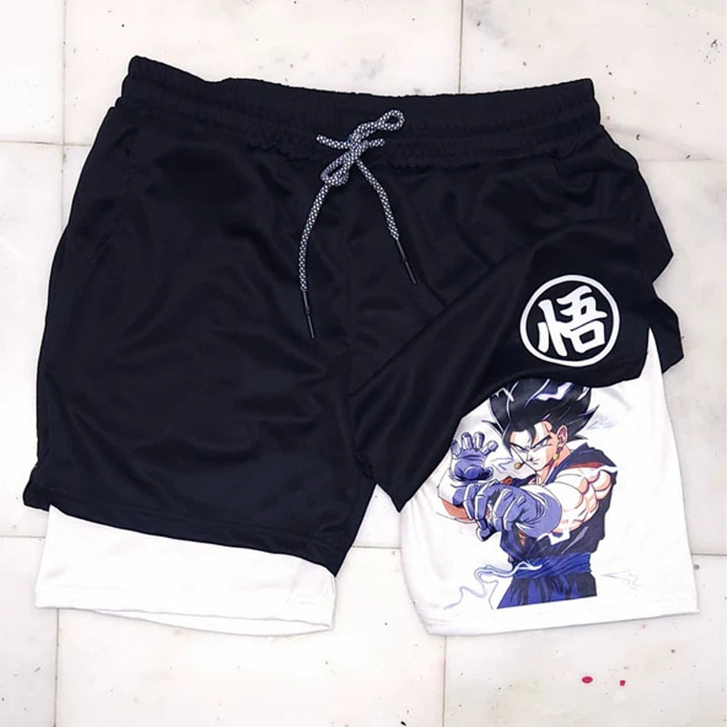 Dragon ball 2025 z workout shorts