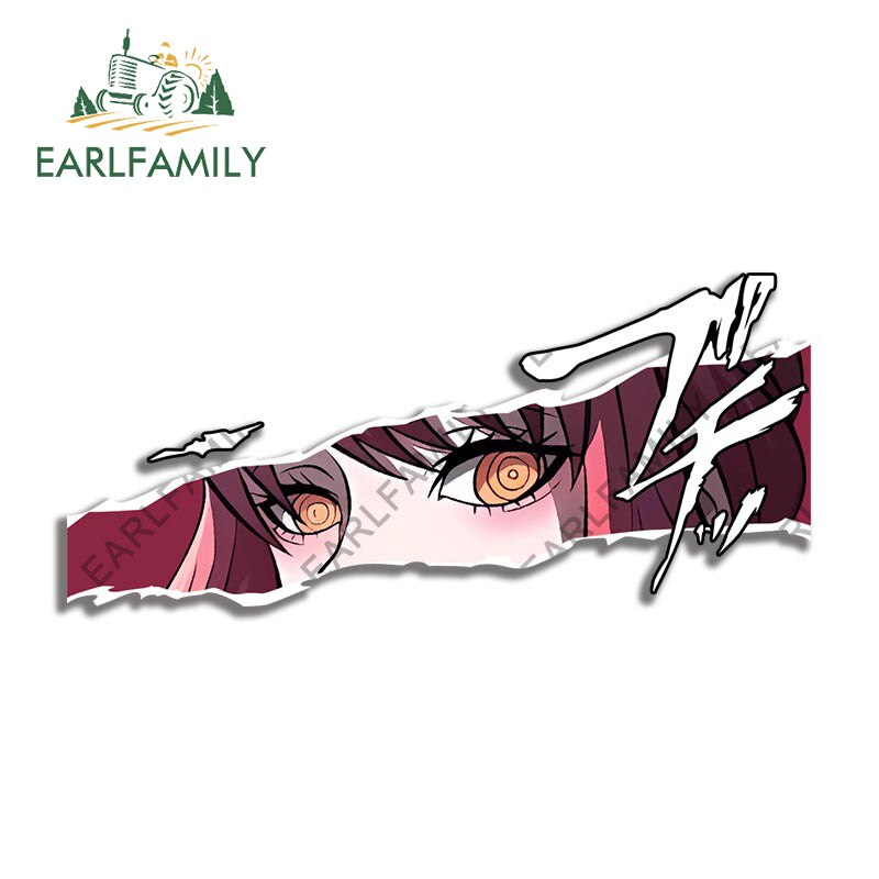 Makima Chainsaw Man Eyes Car Stickers