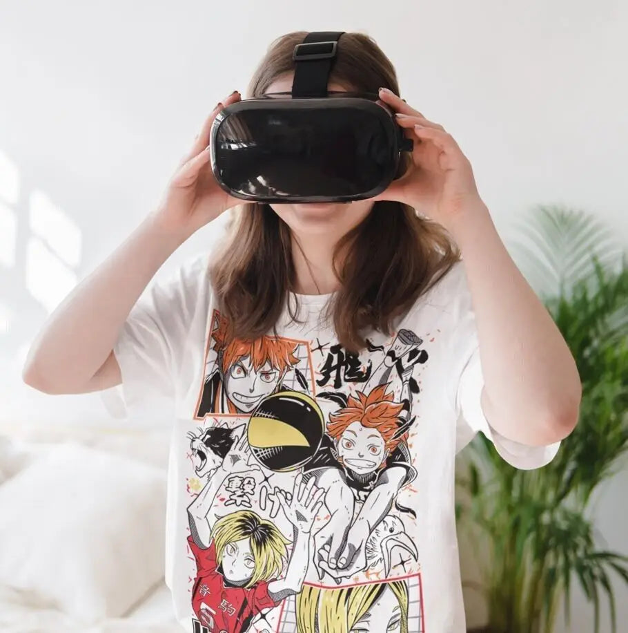 Immerse yourself in this striking Shōyō Hinata Tee, perfect for anime fans Looking for more Haikyu merch? Explore our full collection of anime merch now!