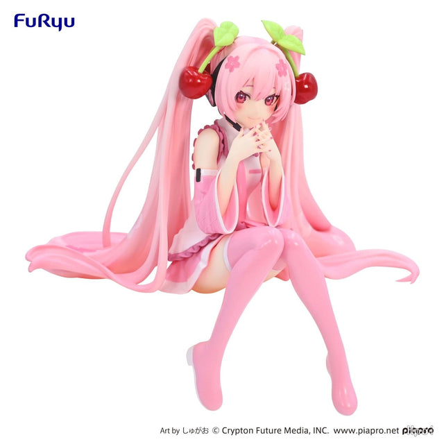 This figurine captures the essence of Sakura Miku, adorned in hues of cherry blossoms.  If you are looking for more Sakura Miku Merch, We have it all! | Check out all our Anime Merch now!