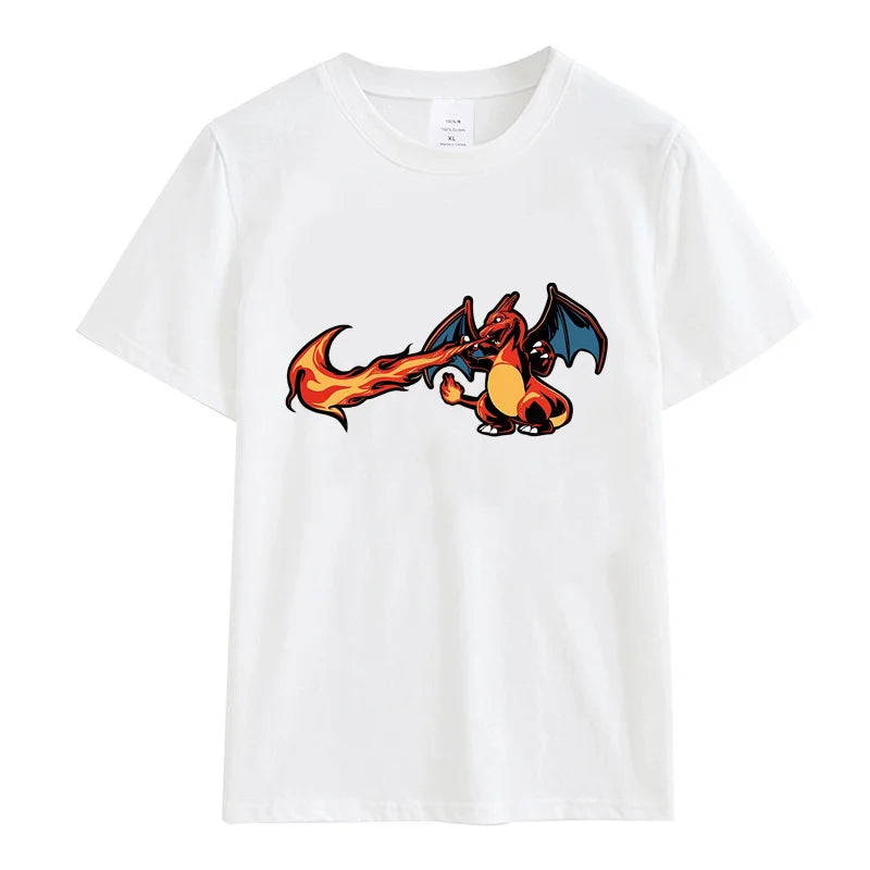 Immerse yourself in this striking Charmander Tee, perfect for anime fans. Looking for more Pokemon merch? Explore our full collection of anime merch now!